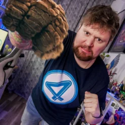 Fantastic Four - Emblem T-Shirt blau