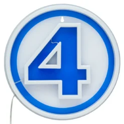 Fantastic Four LED Wandleuchte Logo Neon