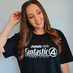 Fantastic Four - Logo T-Shirt schwarz