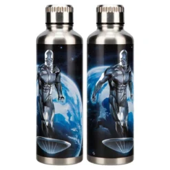 Fantastic Four Metal Trinkflasche Silver Surfer