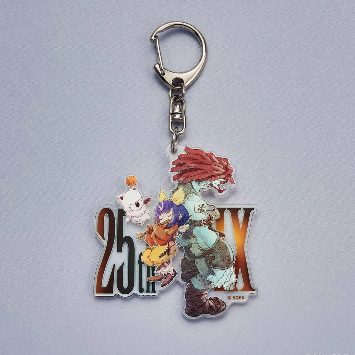 Final Fantasy IX Acryl-Schlüsselanhänger 25th Anniversary Eiko & Salamander