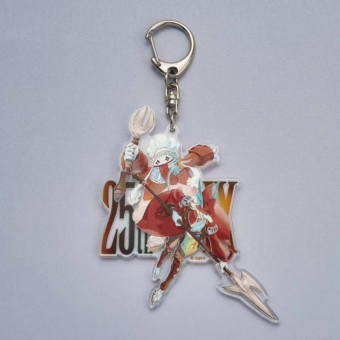 Final Fantasy IX Acryl-Schlüsselanhänger 25th Anniversary Quina & Freya
