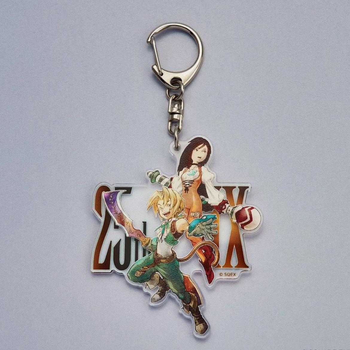 Final Fantasy IX Acryl-Schlüsselanhänger 25th Anniversary Zidane & Garnet
