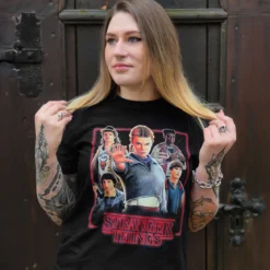 Final Season Characters T-Shirt - Stranger Things