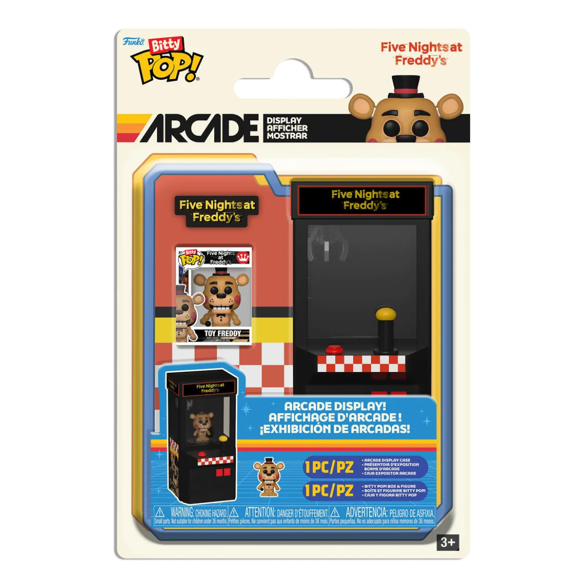 Five Nights at Freddys - Freddy Funko Bitty Pop Arcade Figurenset