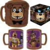 Five Nights at Freddys - Freddy Fazbear Tasse mit Plüschüberzug