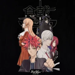 Food Wars - Crew T-Shirt schwarz