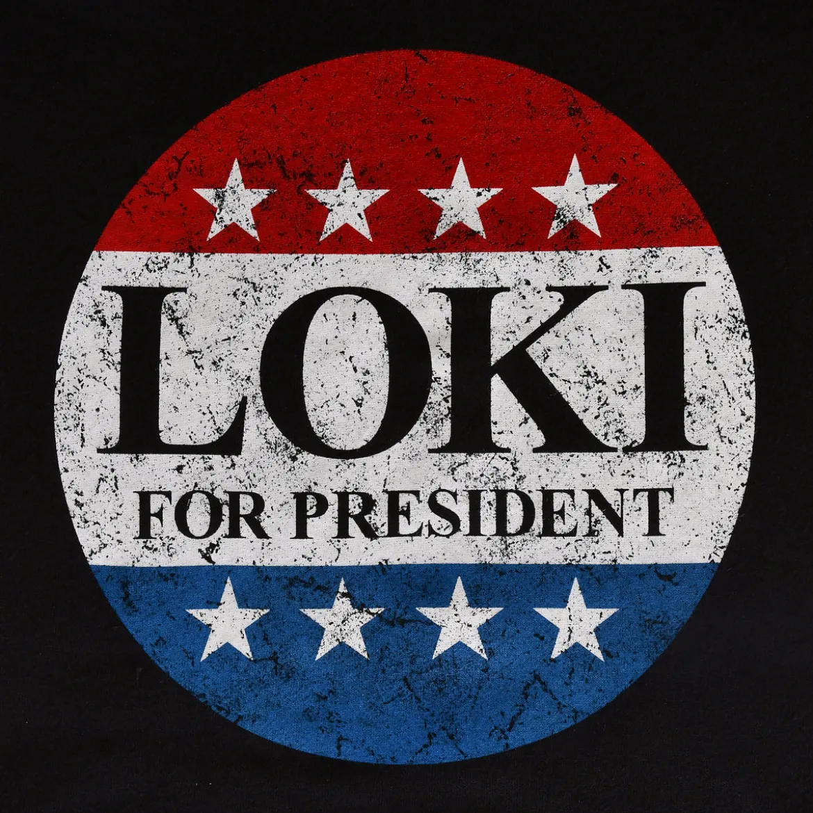 For President Hoodie für Loki Fans schwarz