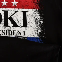 For President T-Shirt schwarz für Loki Fans