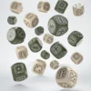 Fortress Compact D6 Würfel Set Beige&Olive (20)