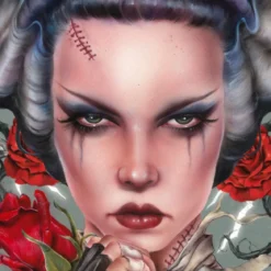 Frankensteins Braut Kunstdruck Bride Afterlife by Brian M. Viveros 61 x 41 cm - ungerahmt