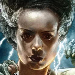 Frankensteins Braut Kunstdruck Bride of Frankenstein (Color Variant) by Ruiz Burgos 61 x 46 cm - ungerahmt