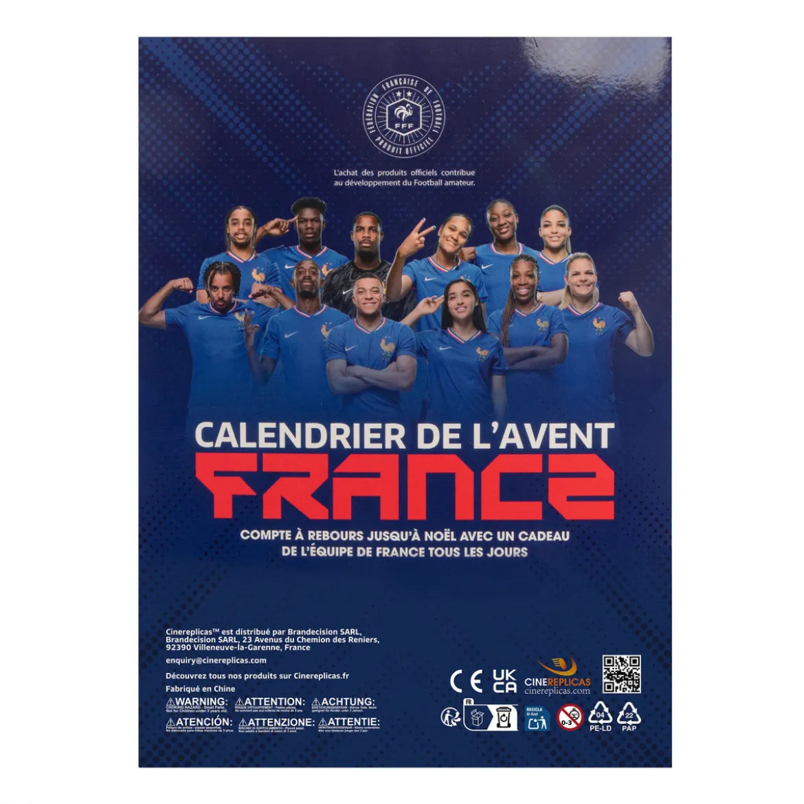 Französische Fußballföderation Adventskalender 2025