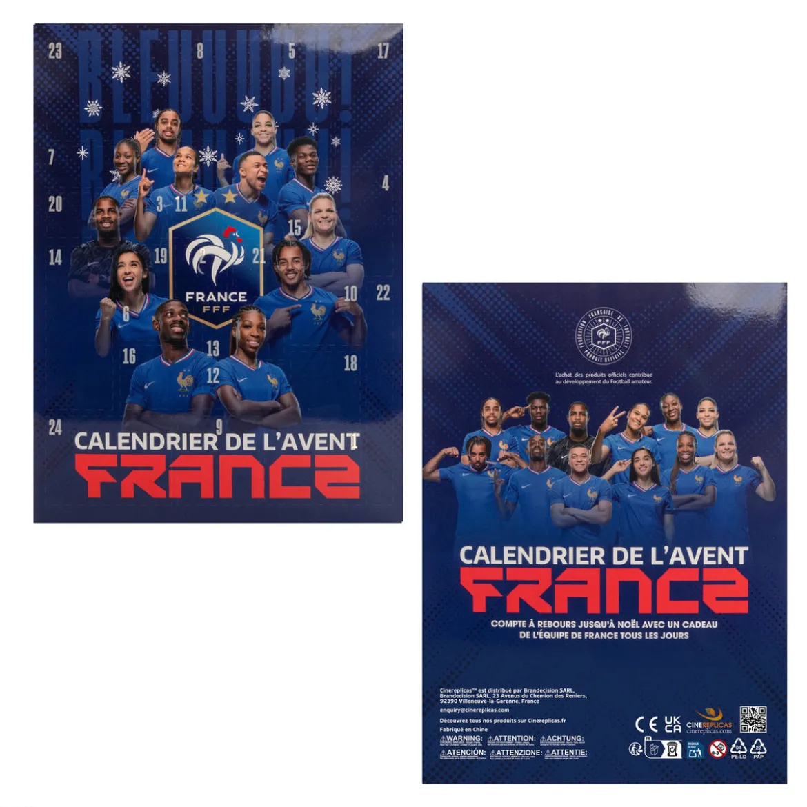 Französische Fußballföderation Adventskalender 2025