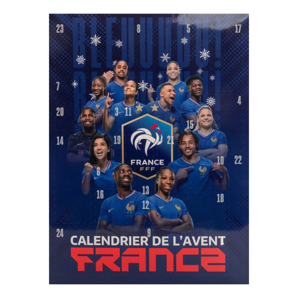 Französische Fußballföderation Adventskalender 2025