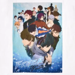 Free! - Crew T-Shirt weiß