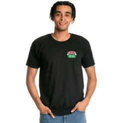 Friends - Central Perk Logo T-Shirt schwarz