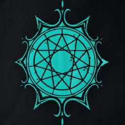 Frieren - Symbol Kapuzenjacke schwarz