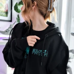 Frieren - Symbol Kapuzenjacke schwarz