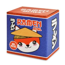 Fuchs Kawaii Schale mit Deckel für Anime Fans