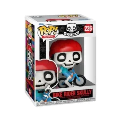 Funko Legacy POP! Icons Vinyl Figur Bike Rider Skully 9 cm