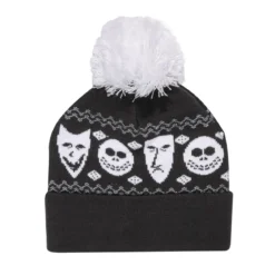 Furcht, Angst und Schrecken Mütze mit Bommel - Nightmare Before Christmas