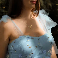 Galadriel Tiara Kette 925er Silber - Der Herr der Ringe