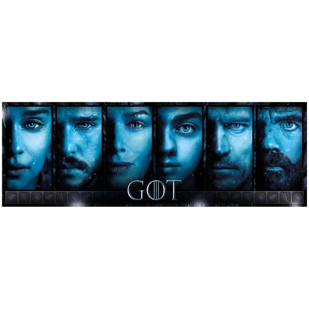 Game of Thrones - Characters Panorama Puzzle