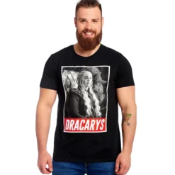 Game of Thrones - Daenerys Dracarys T-Shirt schwarz