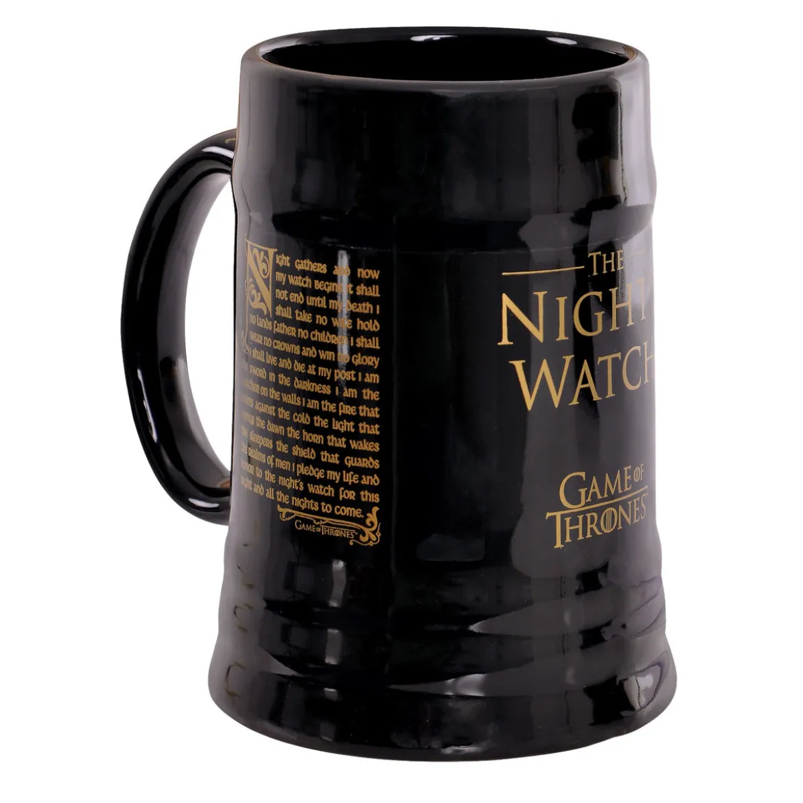 Game of Thrones - Eid der Nachtwache Krug schwarz