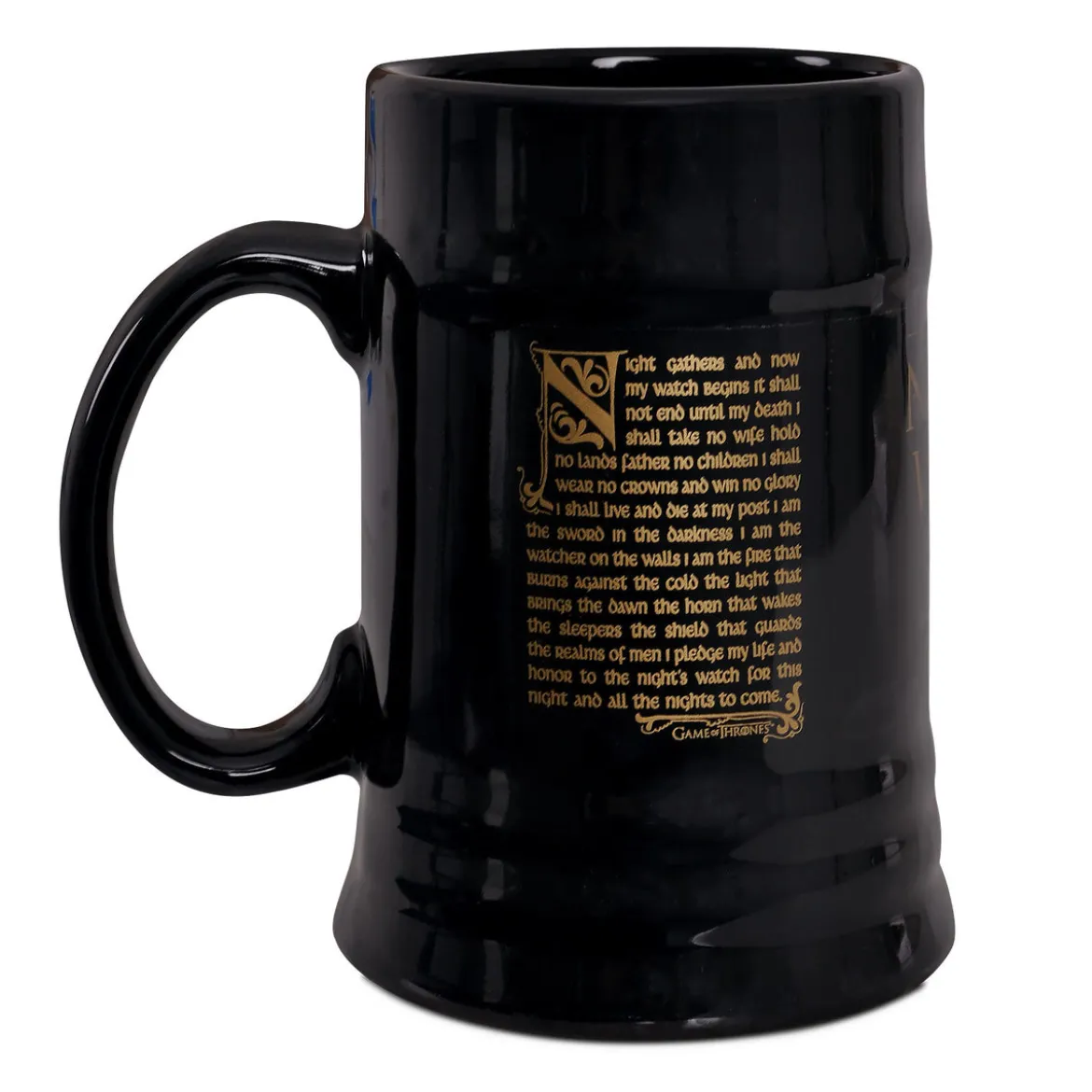 Game of Thrones - Eid der Nachtwache Krug schwarz