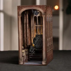Game of Thrones - Eiserner Thron Book Nook Modell Bausatz Holz