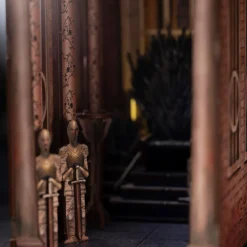 Game of Thrones - Eiserner Thron Book Nook Modell Bausatz Holz