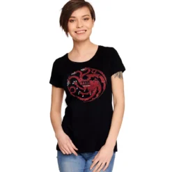 Game of Thrones - House Targaryen Wappen T-Shirt Damen