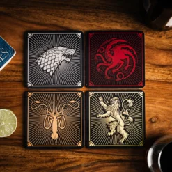Game of Thrones - Häuser Wappen Untersetzer 4er Set