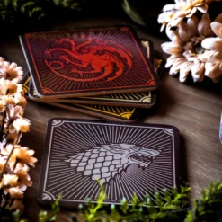 Game of Thrones - Häuser Wappen Untersetzer 4er Set