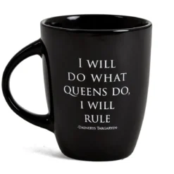 Game of Thrones - I Will Rule Noble Words Tasse schwarz