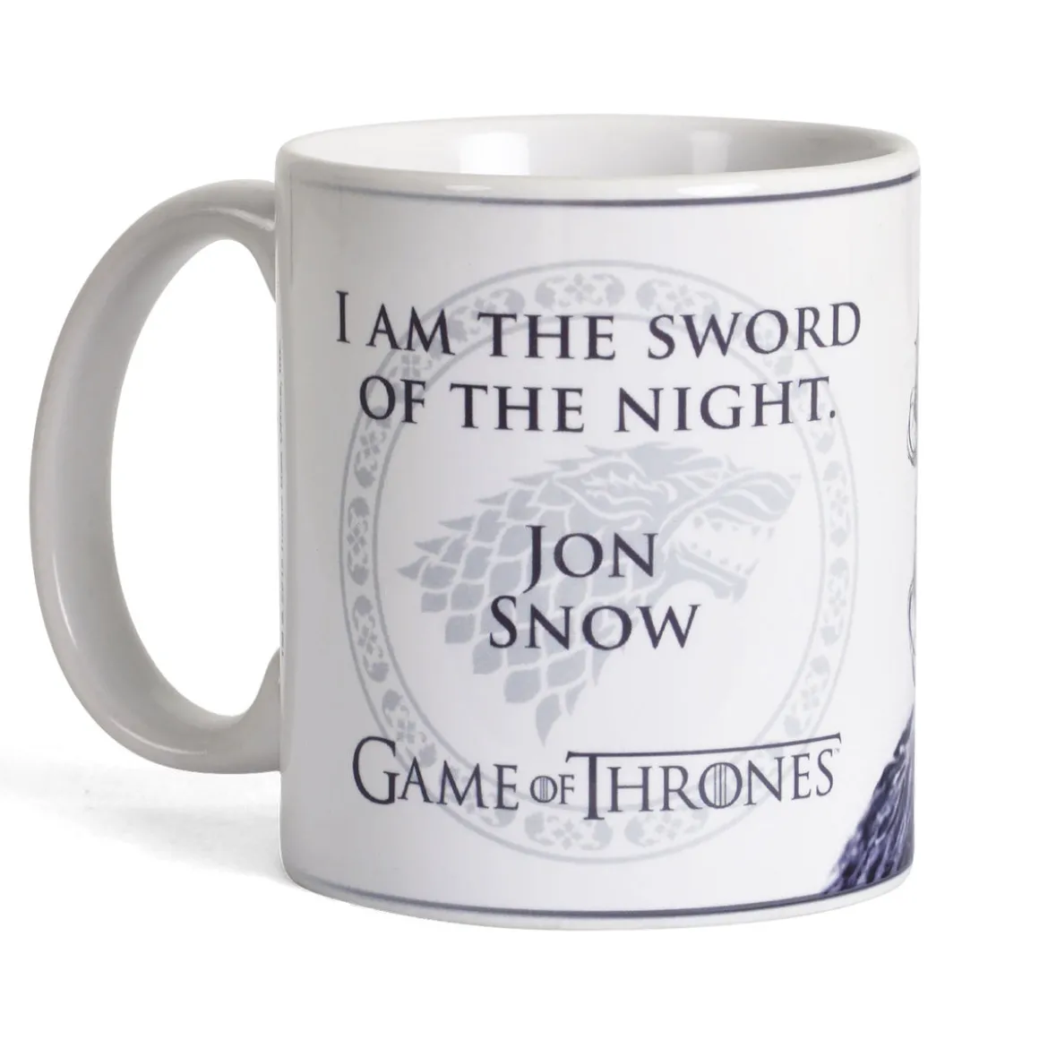 Game of Thrones - Jon Snow Tasse weiß