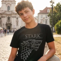 Game of Thrones - Schattenwolf House Stark T-Shirt schwarz