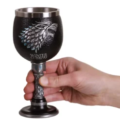 Game of Thrones - Schattenwolf Winter is Coming Kelch deluxe
