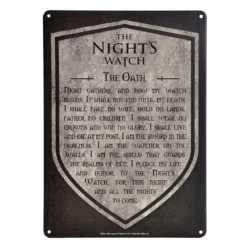 Game of Thrones - Schwur der Nachtwache Schild