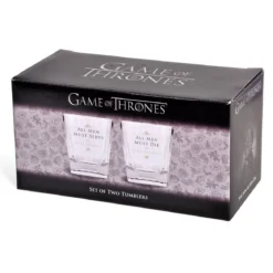 Game of Thrones - Serve & Die Gläserset