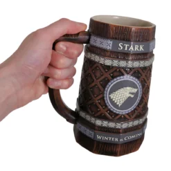 Game of Thrones - Stark Wappen Krug