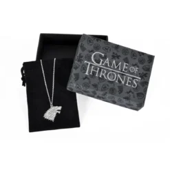 Game of Thrones - Stark Wappen Kette Silber