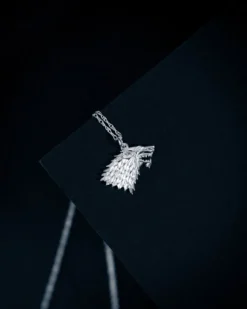 Game of Thrones - Stark Wappen Kette Silber