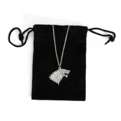 Game of Thrones - Stark Wappen Kette Silber