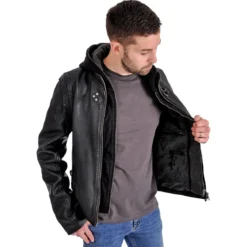Game of Thrones - Stark Wappen Lederjacke