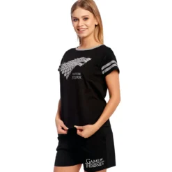 Game of Thrones - Stark Wappen Pyjama kurz Damen