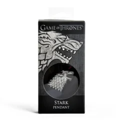 Game of Thrones - Stark Wappen Schattenwolf Kette