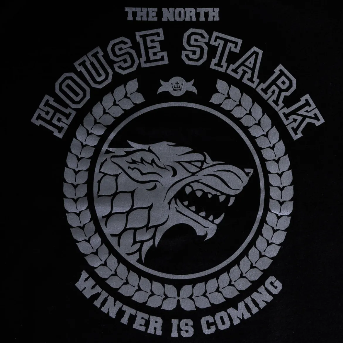 Game of Thrones - Stark Wappen T-Shirt schwarz